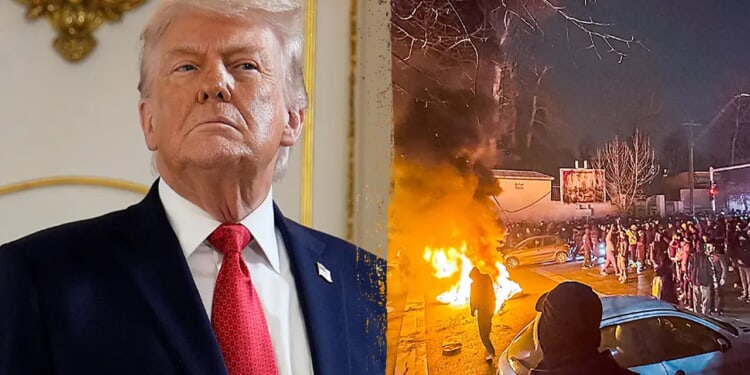 Trump threatens Iran with military 'armada' over prisoner executions