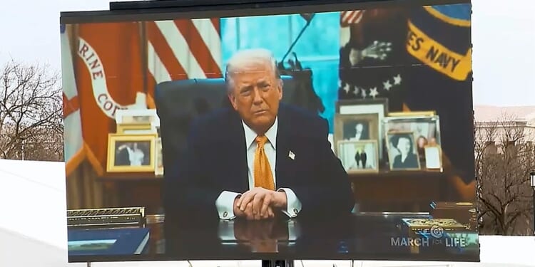 Trump addresses 2026 March for Life in pre-recorded message: 'This is a battle'