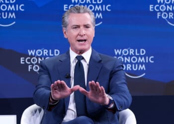 Newsom targets Trump at Davos World Economic Forum with viral political stunts