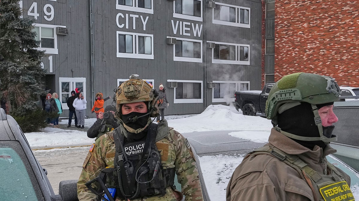 ICE agents in Minnesota.