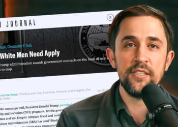 Christopher Rufo drops bombshell report on $26B ‘No White Men’ program — Trump SBA issues quick response