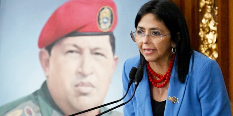 Venezuela acting president Delcy Rodríguez rebukes US interference