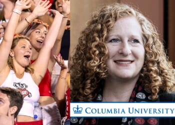 University of Wisconsin Fans Cheer Woke Chancellor's Departure for Columbia