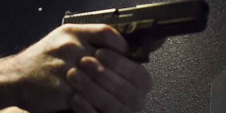 'I have a gun; don't move!' Concealed carrier protecting his wife and kids confronts burglar — and shocked crook wises up.