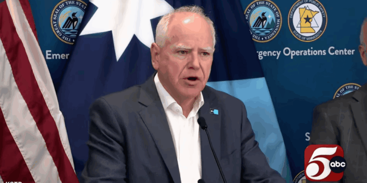 Trump Is Letting Tim Walz Beat Him In Minneapolis