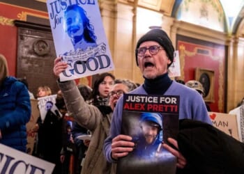 CAIR leads anti-ICE protest outside office of Tim Walz at Minnesota state capitol