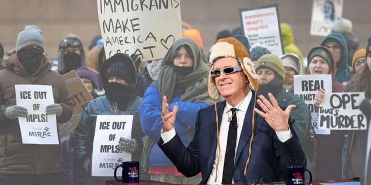 Ding-dong Colbert's crude ICE joke leaves us cold
