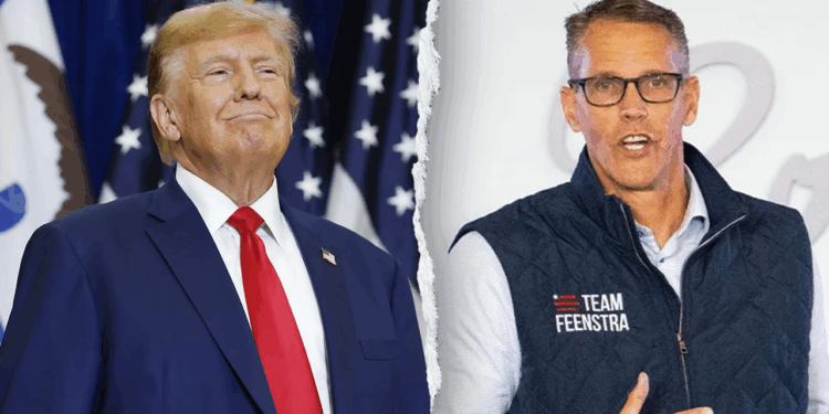 Trump presence in Iowa will 'absolutely' boost GOP in midterms, Feenstra says