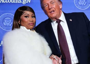 Trump's 'number-one fan,' Nicki Minaj, praises the president, shreds Gavin 'Newscum'