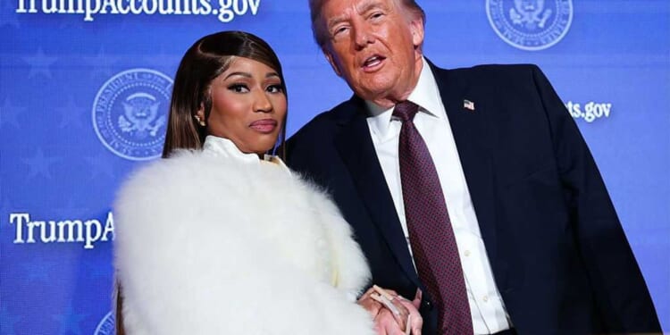 Trump's 'number-one fan,' Nicki Minaj, praises the president, shreds Gavin 'Newscum'