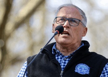 Gov Jay Inslee demands Congress ban ICE from polling places nationwide