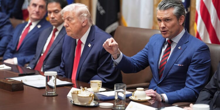 Department of War 'will be prepared to deliver' for Trump on Iran, Hegseth says