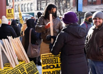 Far-left groups stage 'ICE OUT' protests against immigration enforcement nationwide