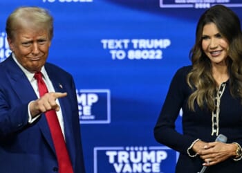 Trump says DHS Secretary Kristi Noem doing 'great job' amid immigration protests