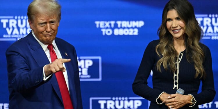 Trump says DHS Secretary Kristi Noem doing 'great job' amid immigration protests