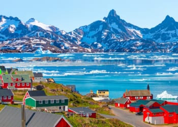 A village in Greenland.