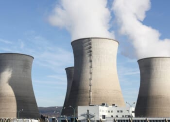 Nuclear power plant in France