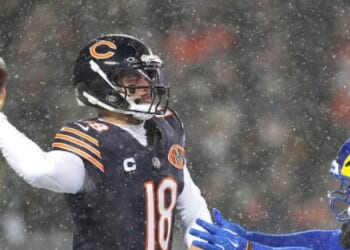 Caleb Williams Completes Miraculous Touchdown Throw to Force Overtime