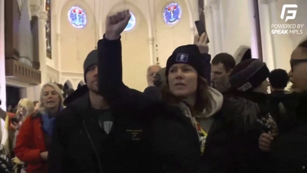 St. Paul church invaded by anti-ICE mob