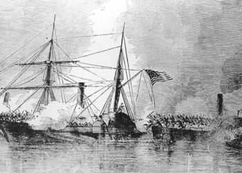 The capture of the "Harriet Lane," January 1, 1863.