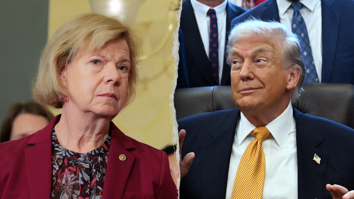 Sen. Tammy Baldwin and Trump