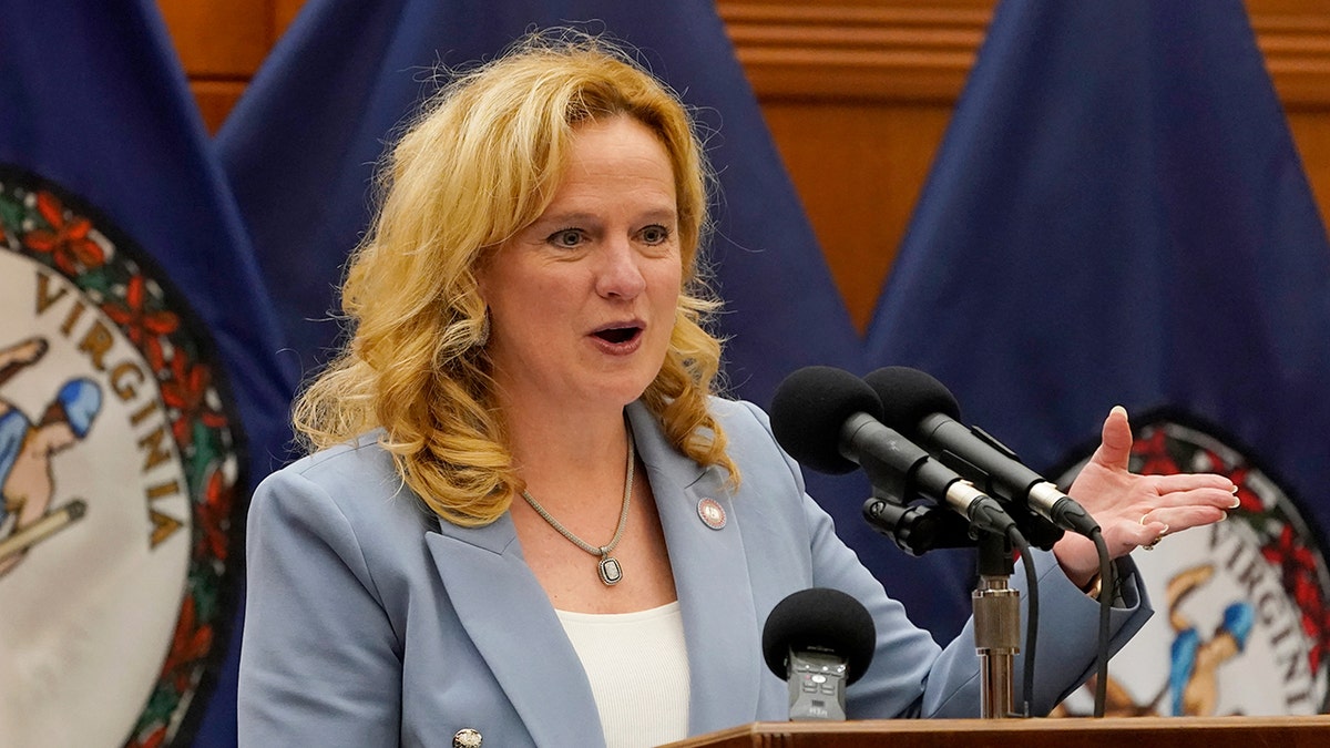 Then Virginia Superintendent of Public Education Jillian Balow in 2022