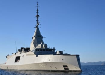 The Greek frigate Kimon.