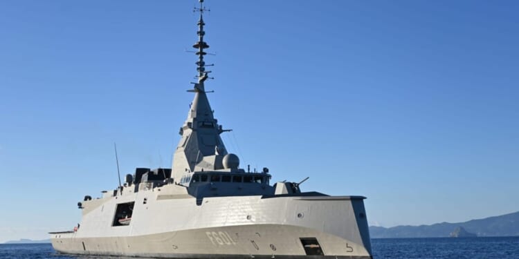 The Greek frigate Kimon.