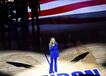 Heckler Shouts, 'Leave Greenland Alone' During US Anthem at London NBA Game