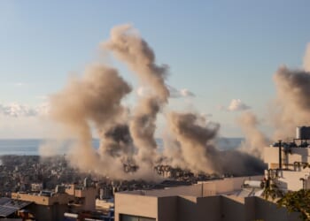 Israeli strike on Beirut, Lebanon.