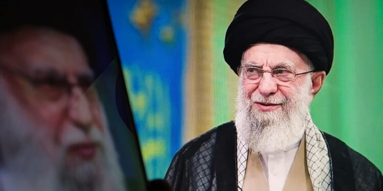 Iranian supreme leader Ali Khamenei.