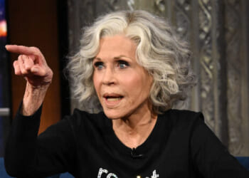 Jane Fonda Falsely Accuses Trump's ICE of 'Kidnapping' and 'Blinding' People