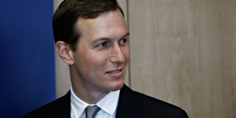 Jared Kushner appears at European meeting.