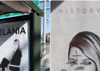 Los Angeles Metro Reroutes Buses with Ads for 'Melania' Movie from Service to 'Mitigate Potential Vandalism'