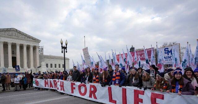 March for Life National March in Washington, DC