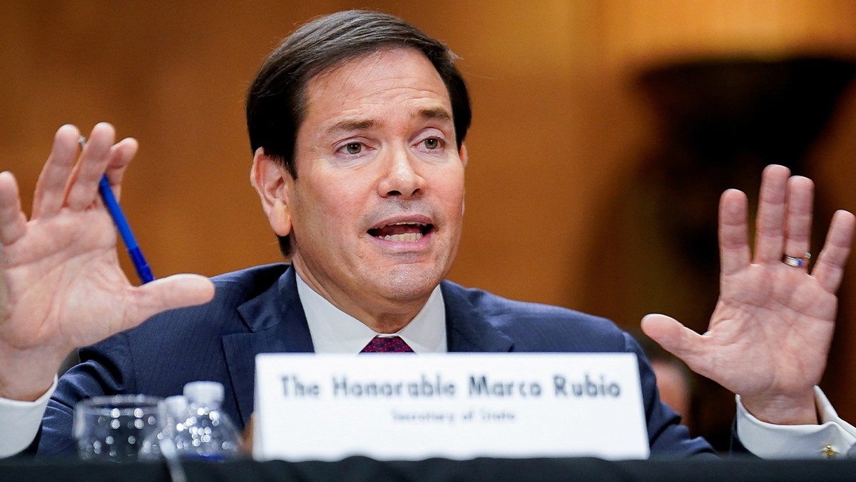 Sec. Marco Rubio testifies before a Senate Foreign Relations Committee hearing titled "U.S. Policy Towards Venezuela", on Capitol Hill in Washington, D.C., U.S., January 28, 2026.