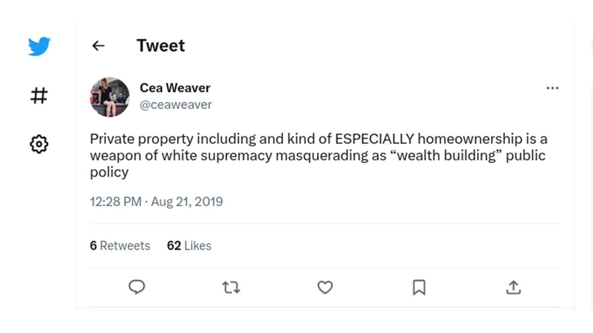 Cea Weaver controversial tweet