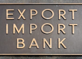 export import bank sign in Washington DC