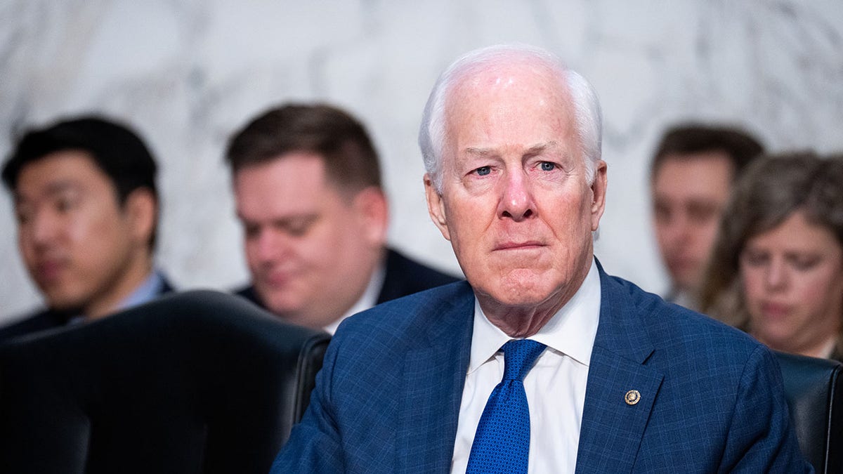 Sen. John Cornyn, R-Texas, at a Senate hearing