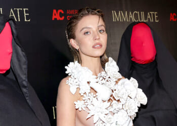 Sydney Sweeney Films Herself Hanging Bras on Hollywood Sign to Promote Lingerie Brand Without City Permission