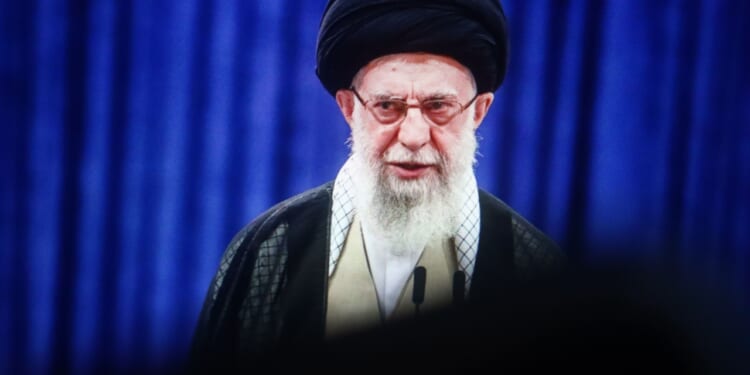 Iranian supreme leader Ayatollah Khamenei.