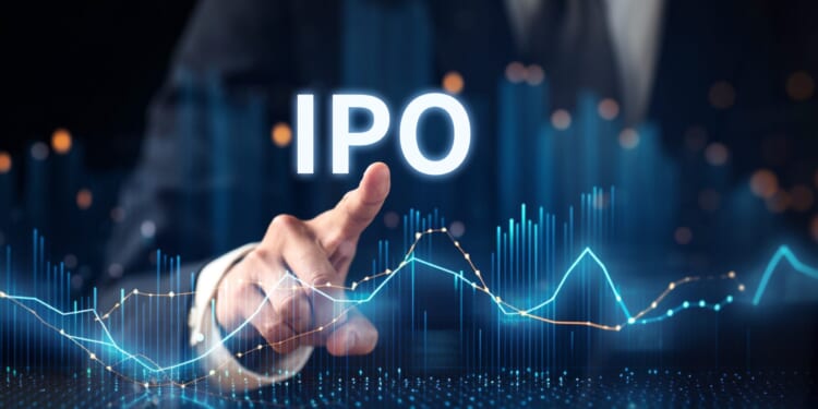 IPO intitial public offerings and stock growth graph