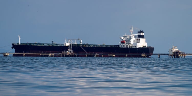 A Venezuelan oil tanker.