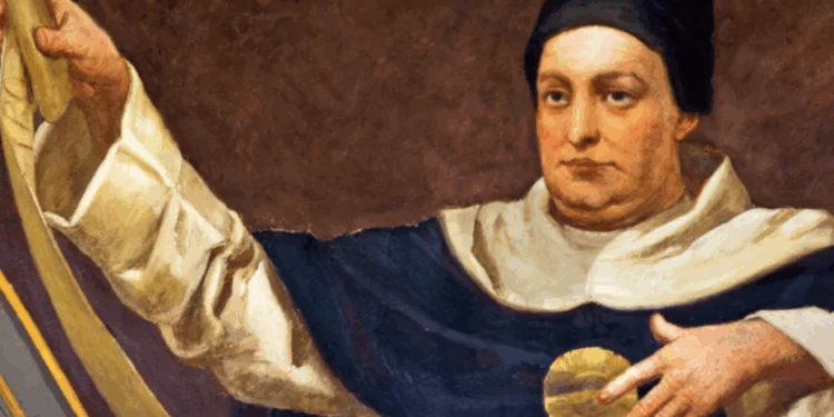 The last prophecy of St. Thomas Aquinas before he died 750 years ago