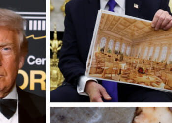 Trump Shops for Marble and Onyx for White House Ballroom