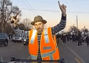 'What a clown': Amid claims that state trooper hit anti-ICE protester with cruiser in middle of road, cops bring the receipts