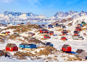 A town in Greenland.
