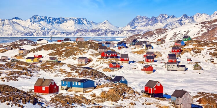 A town in Greenland.