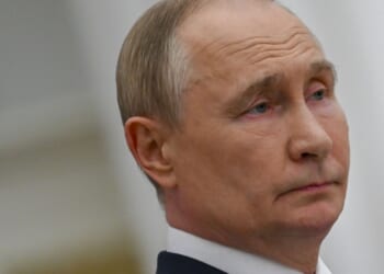 Russian president Vladimir Putin.