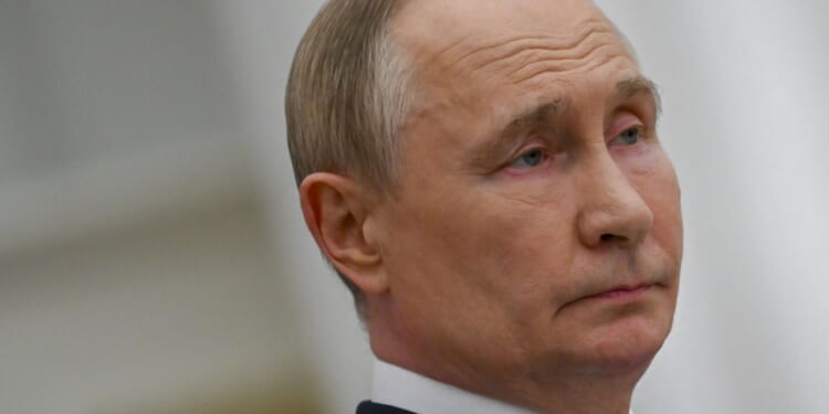 Russian president Vladimir Putin.